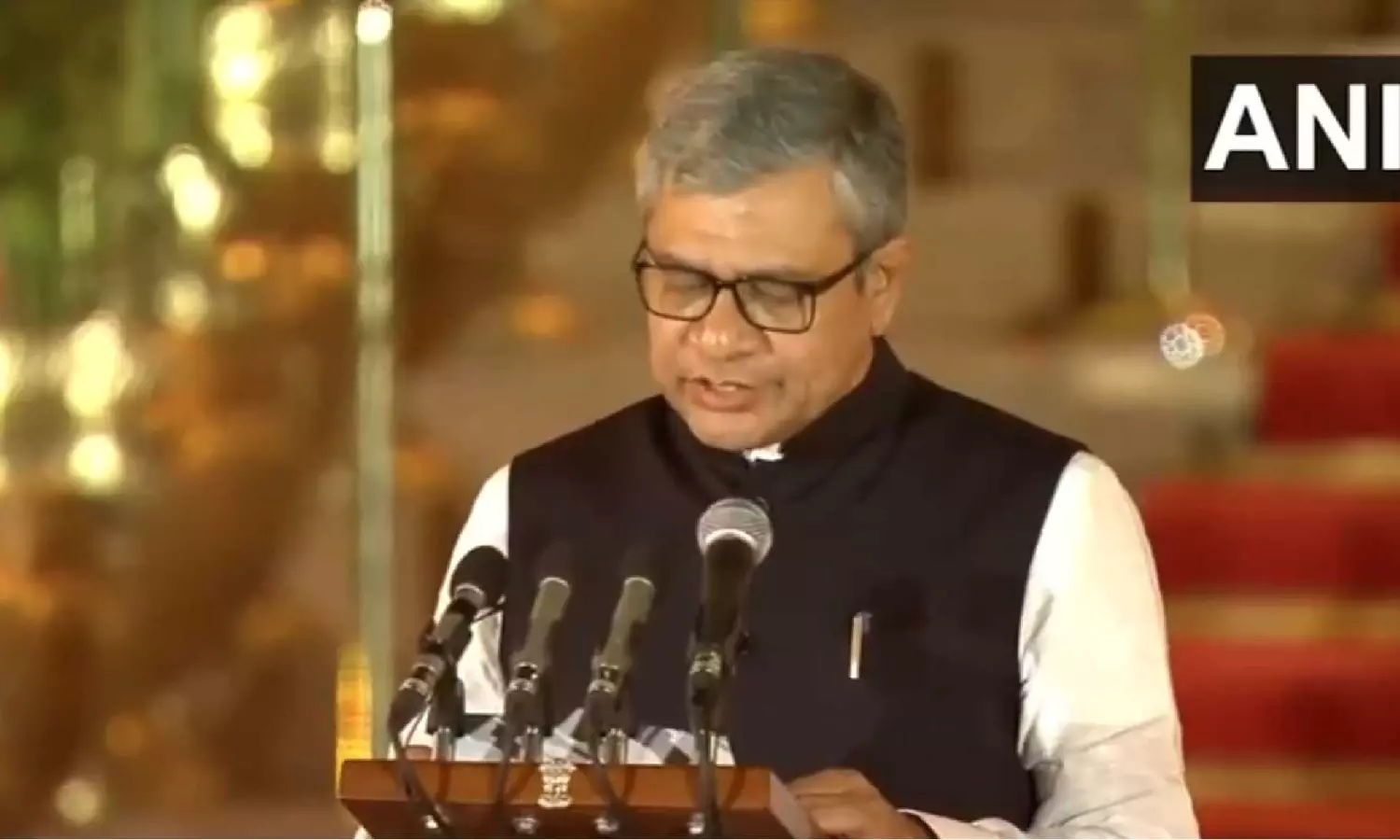 BJP leader Ashwini Vaishnaw takes oath as a Union... ... Modi 3.0 new Cabinet HIGHLIGHTS: Narendra Modi takes oath as PM for third time, 72 ministers sworn in BJP leader Ashwini Vaishnaw takes oath as a Union... ... Modi 3.0 new Cabinet HIGHLIGHTS: Narendra Modi takes oath as PM for third time, 72 ministers sworn in
