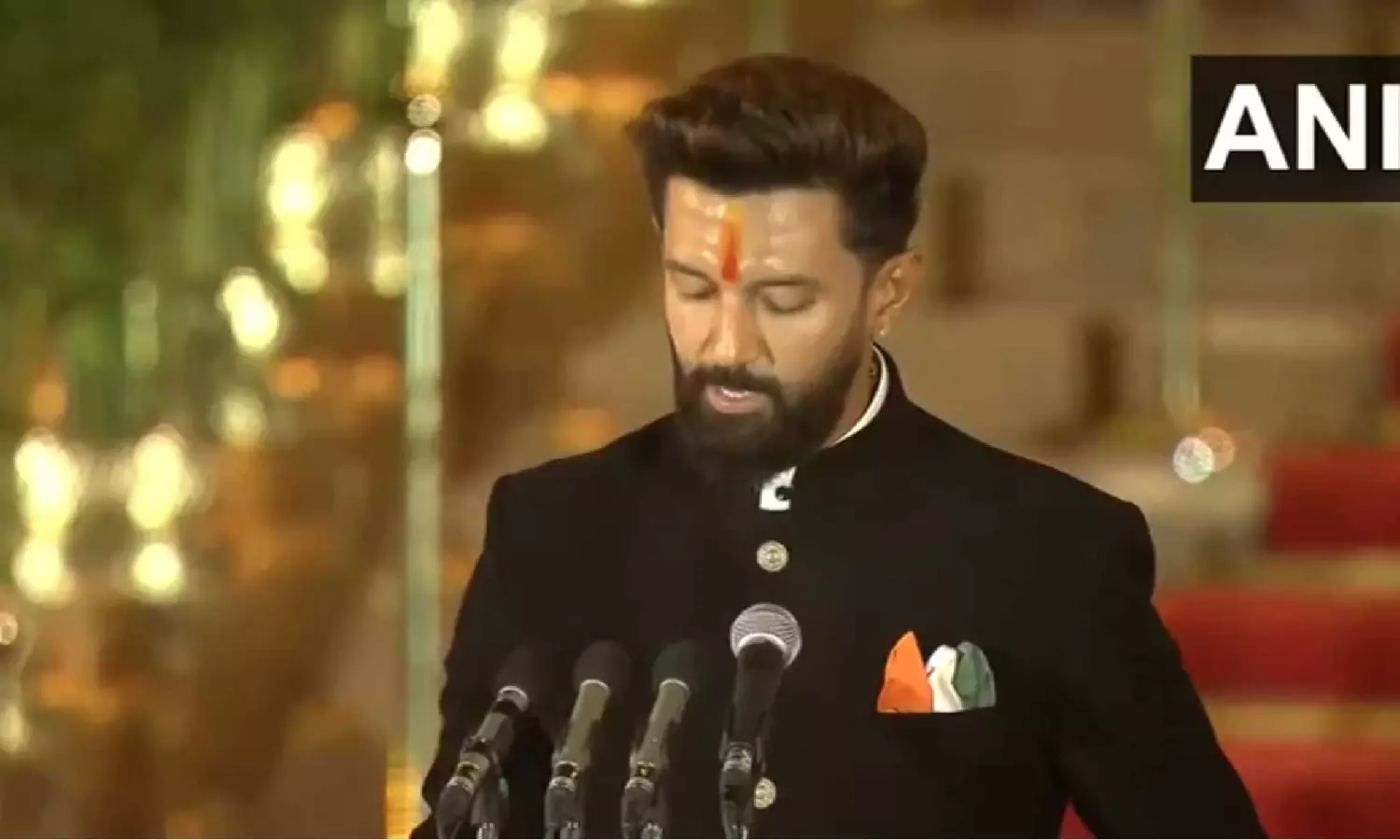LJP (Ram Vilas) chief Chirag Paswan sworn-in as... ... Modi 3.0 new Cabinet HIGHLIGHTS: Narendra Modi takes oath as PM for third time, 72 ministers sworn in LJP (Ram Vilas) chief Chirag Paswan sworn-in as... ... Modi 3.0 new Cabinet HIGHLIGHTS: Narendra Modi takes oath as PM for third time, 72 ministers sworn in