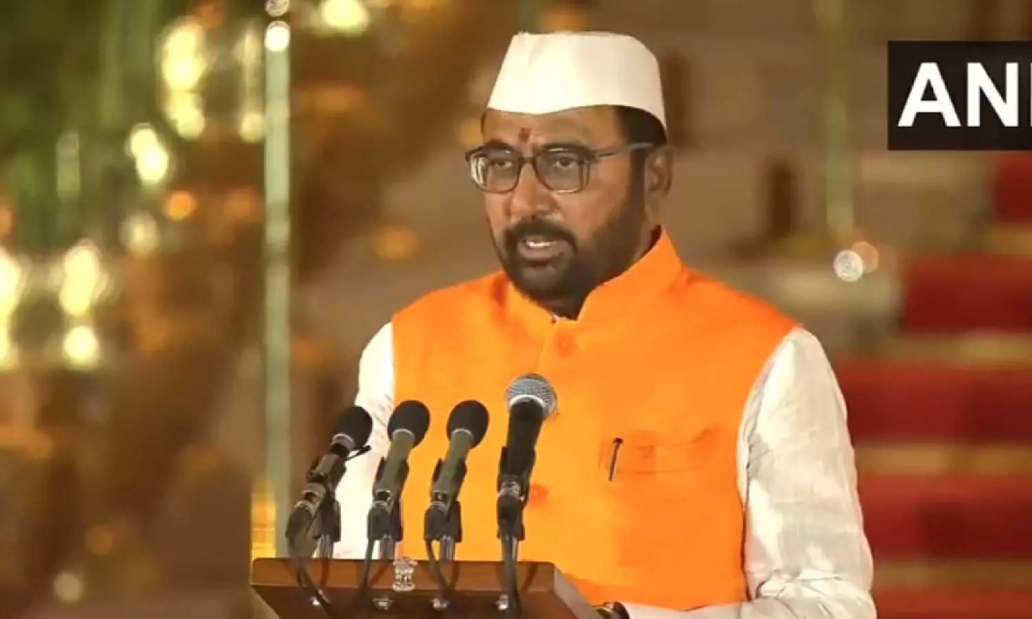 Shiv Sena leader Prataprao Ganpatrao Jadhav takes... ... Modi 3.0 new Cabinet HIGHLIGHTS: Narendra Modi takes oath as PM for third time, 72 ministers sworn in Shiv Sena leader Prataprao Ganpatrao Jadhav takes... ... Modi 3.0 new Cabinet HIGHLIGHTS: Narendra Modi takes oath as PM for third time, 72 ministers sworn in
