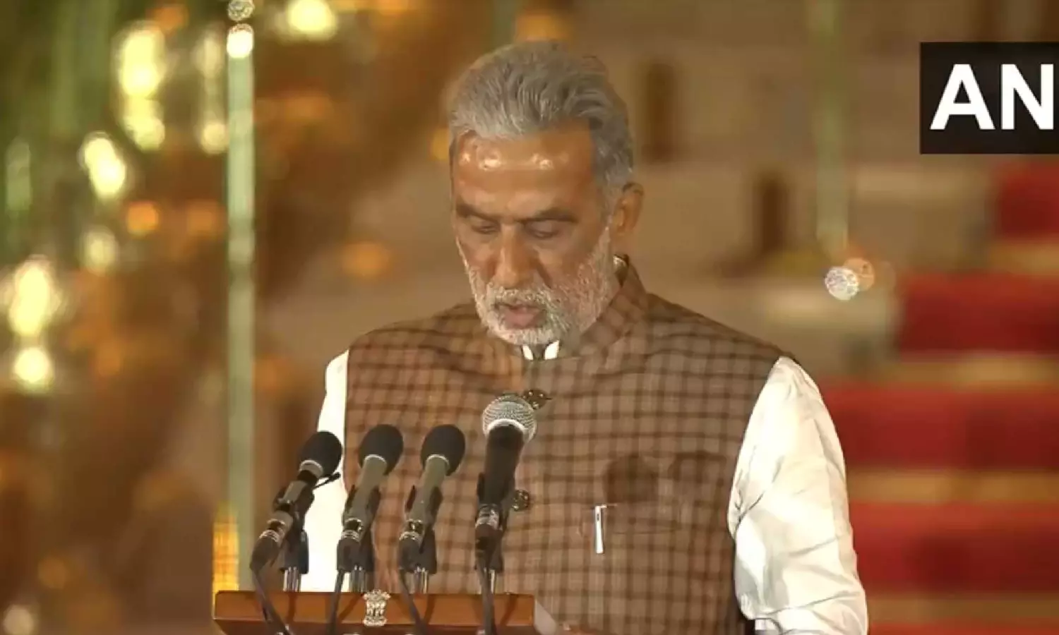 BJP leader Krishan Pal takes oath as a Union... ... Modi 3.0 new Cabinet HIGHLIGHTS: Narendra Modi takes oath as PM for third time, 72 ministers sworn in BJP leader Krishan Pal takes oath as a Union... ... Modi 3.0 new Cabinet HIGHLIGHTS: Narendra Modi takes oath as PM for third time, 72 ministers sworn in