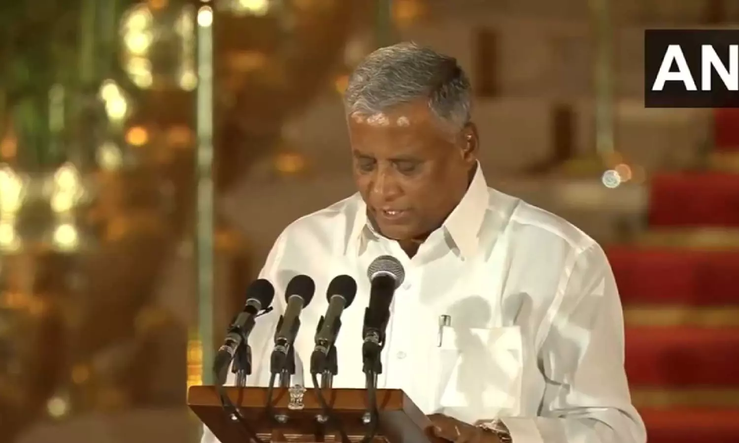 BJP leader V Somanna takes oath as a Union... ... Modi 3.0 new Cabinet HIGHLIGHTS: Narendra Modi takes oath as PM for third time, 72 ministers sworn in BJP leader V Somanna takes oath as a Union... ... Modi 3.0 new Cabinet HIGHLIGHTS: Narendra Modi takes oath as PM for third time, 72 ministers sworn in