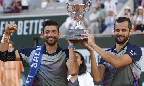 Arevalo and Pavic beat Bolelli and Vavassori to win mens French Open doubles title