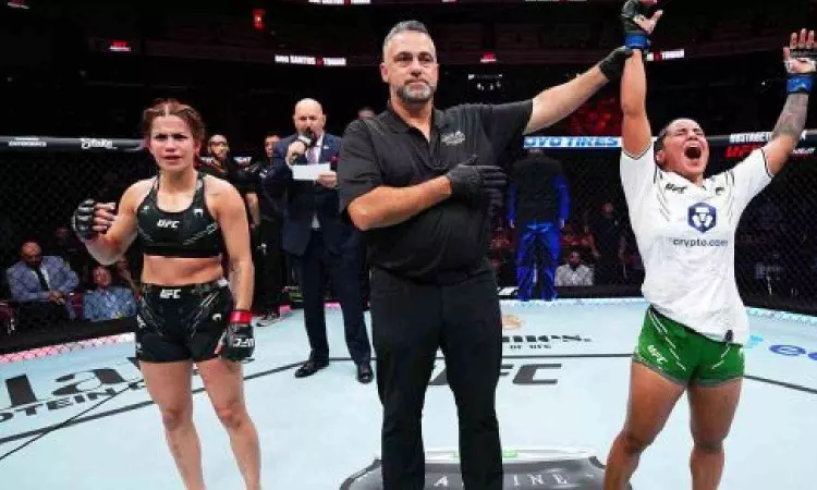 Puja Tomar becomes first Indian to win in UFC Puja Tomar becomes first Indian to win in UFC