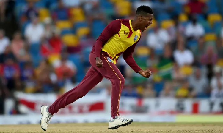 Hoseins fifer fashions West Indies 134-run win over Uganda