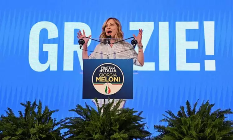 Italys PM Meloni comes out on top in EU vote, strengthening her hand Italys PM Meloni comes out on top in EU vote, strengthening her hand