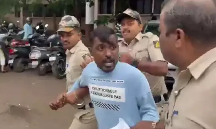 Jailed gangster Jayesh Pujari raises pro-Pak slogans inside court premises, roughed up