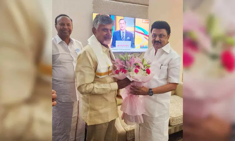 Stalin greets Chandrababu Naidu on becoming Andhra Pradesh CM for fourth time