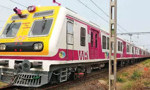 Western Railway installs digital display boards on side panels of suburban local coaches