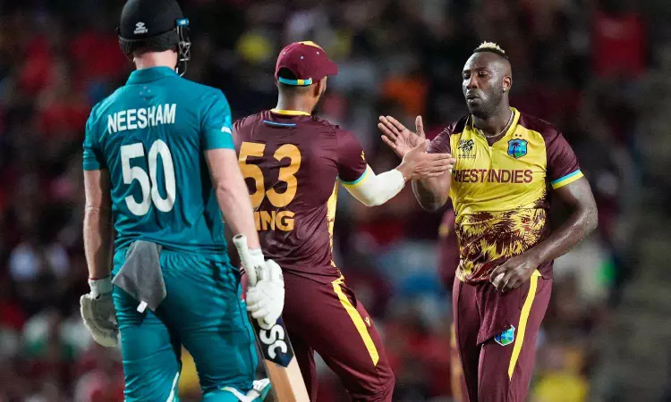 T20 World Cup: West Indies knock out New Zealand, qualify for Super Eights T20 World Cup: West Indies knock out New Zealand, qualify for Super Eights