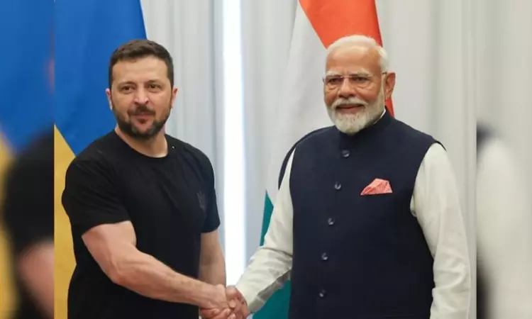 Way to peace is through dialogue and diplomacy: PM Modi to Zelenskyy on sidelines of G7 meet Way to peace is through dialogue and diplomacy: PM Modi to Zelenskyy on sidelines of G7 meet
