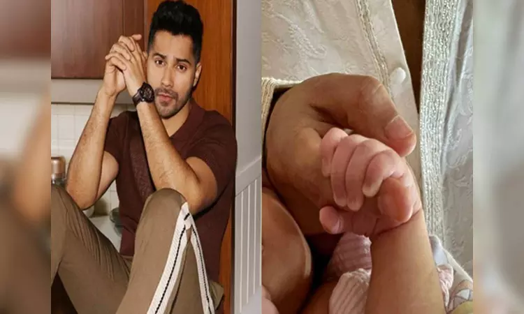 Varun Dhawan shares first pic of daughter as he celebrates Fathers Day