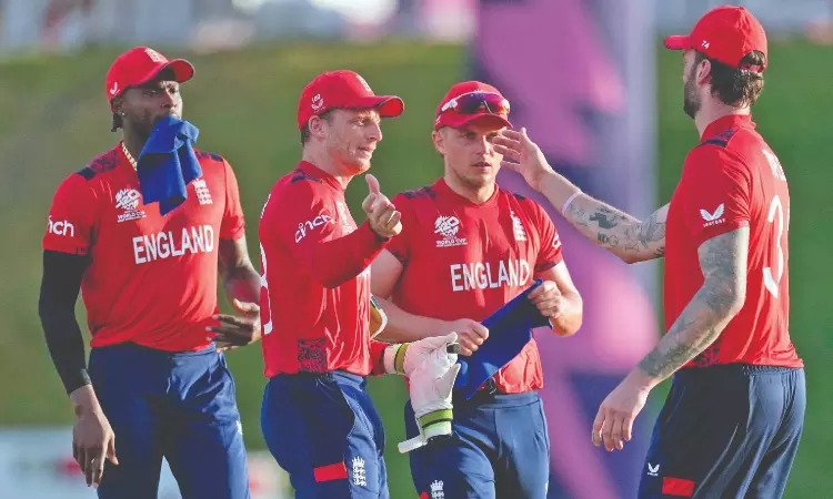 Three lions in super 8s: England wins rain-affected T20 World Cup match against Namibia Three lions in super 8s: England wins rain-affected T20 World Cup match against Namibia