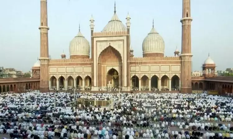 Celebrations across India for Eid Al-Adha festival; mosques offer Namaz Celebrations across India for Eid Al-Adha festival; mosques offer Namaz