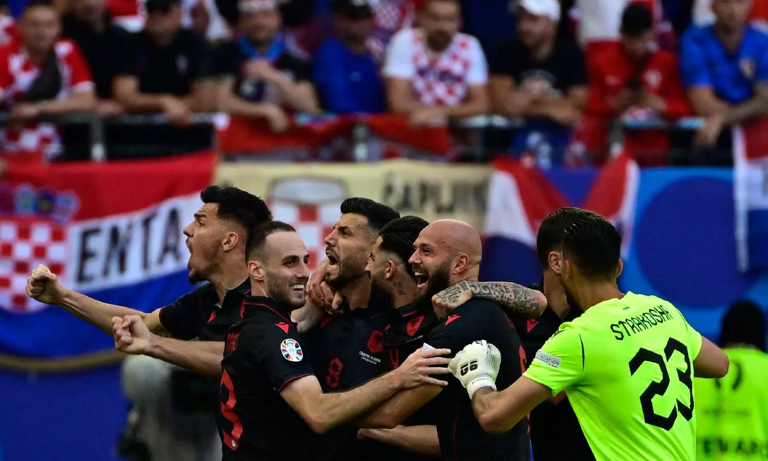Late drama: Albania holds Croatia to 2-2 draw
