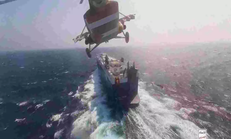 Ship sinks in Red Sea after attack by Iranian-backed Houthi rebels Ship sinks in Red Sea after attack by Iranian-backed Houthi rebels
