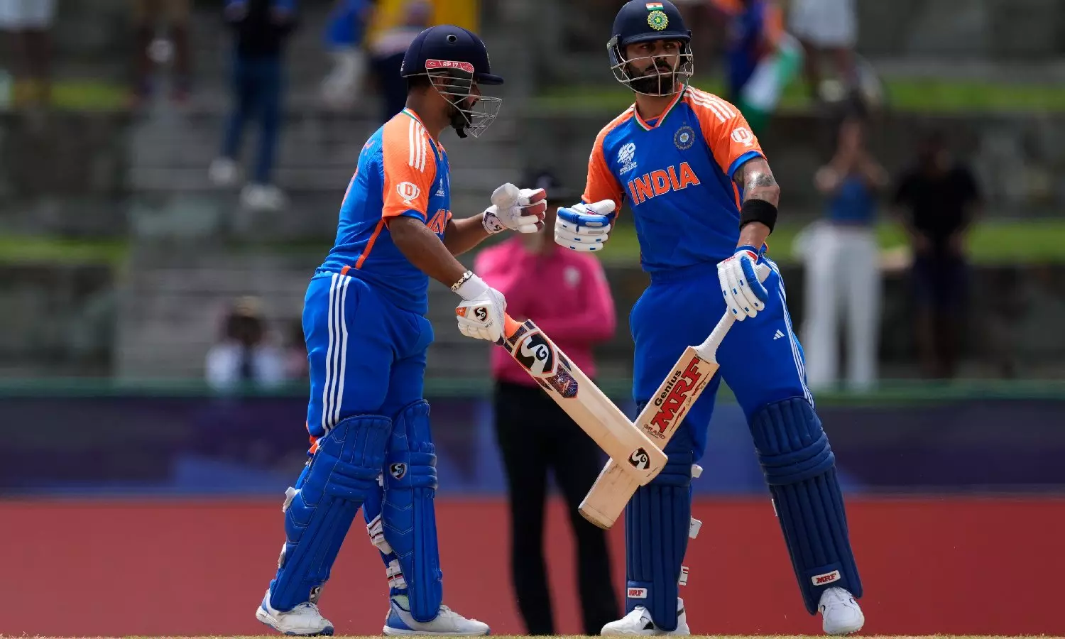 India inch towards T20 WC semifinal thrashing Bangladesh by 50 runs