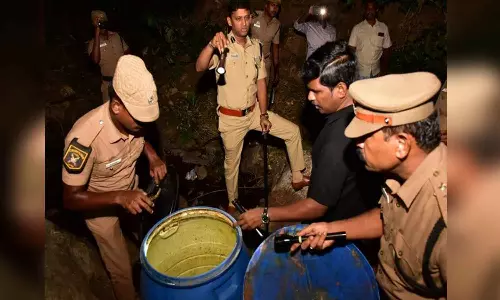Tamil Nadu: Illicit liquor seized in Trichy, days after Kallakurichi Hooch tragedy Tamil Nadu: Illicit liquor seized in Trichy, days after Kallakurichi Hooch tragedy