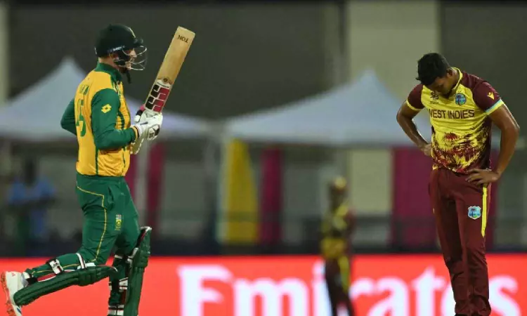 T20 World Cup: South Africa qualify for semifinals, beat West Indies by 3 wickets