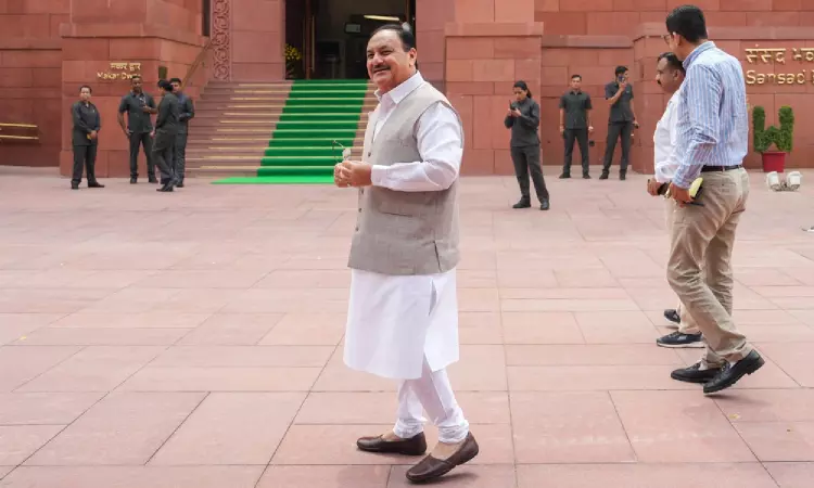 BJP president and Union minister Nadda named Leader of House in Rajya Sabha, say sources BJP president and Union minister Nadda named Leader of House in Rajya Sabha, say sources
