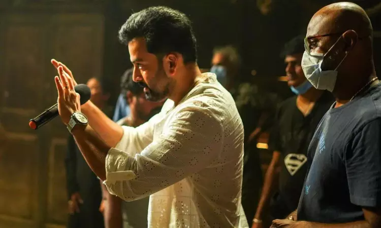 Actor Prithviraj shares picture from the sets of L2: Empuraan Actor Prithviraj shares picture from the sets of L2: Empuraan