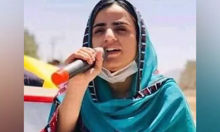 Activist Mahrang Baloch accuses Pakistan of intensifying Baloch genocide