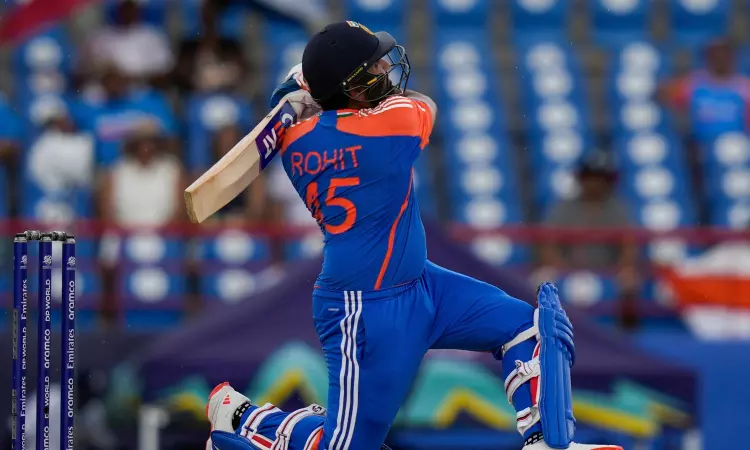 Rohit walks the walk as India qualify for semifinals with win over Australia Rohit walks the walk as India qualify for semifinals with win over Australia