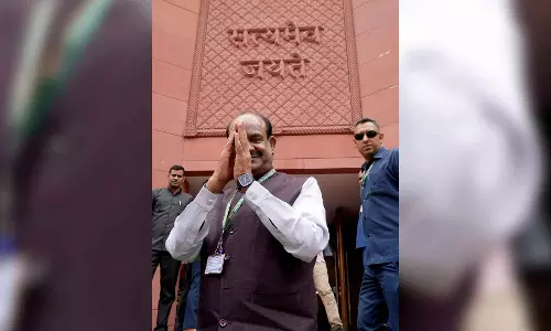 Birla files nomination as NDA candidate for speakers post