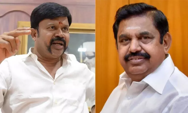 Ex-AIADMK MP K C Palanisamy files another defamation complaint against Edappadi; hearing on June 26