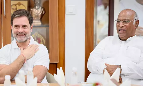 Rahul Gandhi becoming their voice...: Congress chief Mallikarjun Kharge