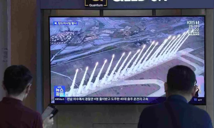 Suspected North Korean hypersonic missile exploded, South Korea says Suspected North Korean hypersonic missile exploded, South Korea says