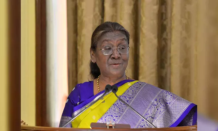 President Murmu to address joint sitting of Parliament today President Murmu to address joint sitting of Parliament today