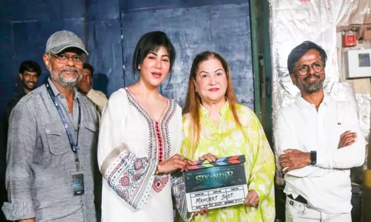 Warda Nadiadwala drops pics from Salman Khan starrer Sikandars  mahurat shot