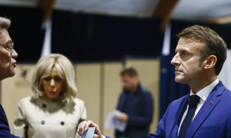 Frances exceptionally high-stakes election has begun. The far right leads preelection polls Frances exceptionally high-stakes election has begun. The far right leads preelection polls
