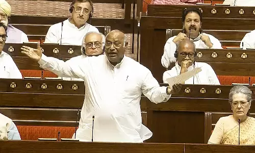 NDA’s third term marred with paper leaks, terror attacks, train accident, airport canopy collapse: Kharge NDA’s third term marred with paper leaks, terror attacks, train accident, airport canopy collapse: Kharge