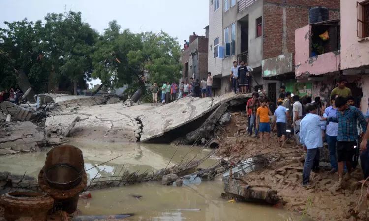 2 women killed, 11 people injured as water tank collapses in UPs Mathura