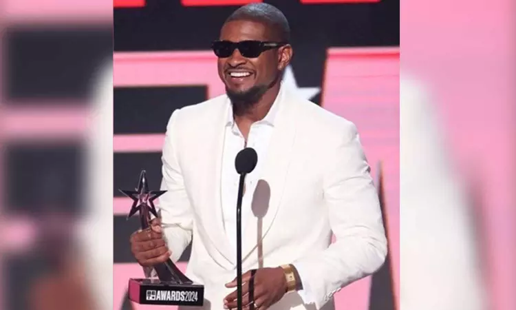 Usher gives emotional tribute post Lifetime Achievement honour at BET Awards