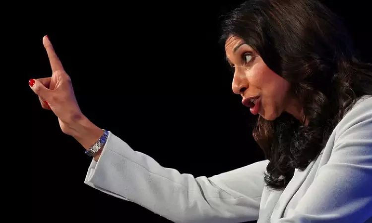 Suella Braverman apologises for Conservative Party acting ‘entitled’ as she secures seat