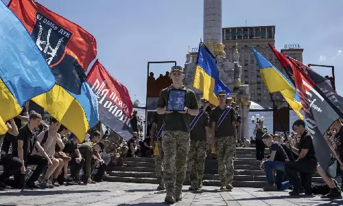 Russian strikes leave thousands in northern Ukraine without power and water