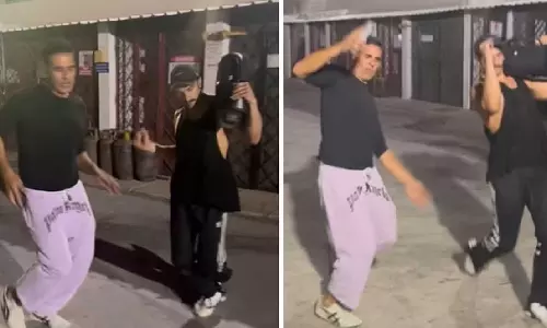 Akshay greets power house Ranveer on his 39th bday with a dance video