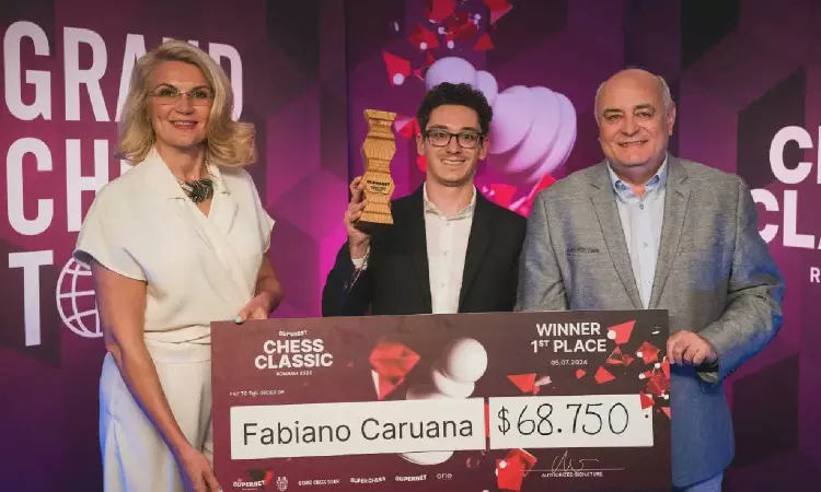 Praggnanandhaa and Gukesh lose tiebreaker; Caruana wins title Praggnanandhaa and Gukesh lose tiebreaker; Caruana wins title