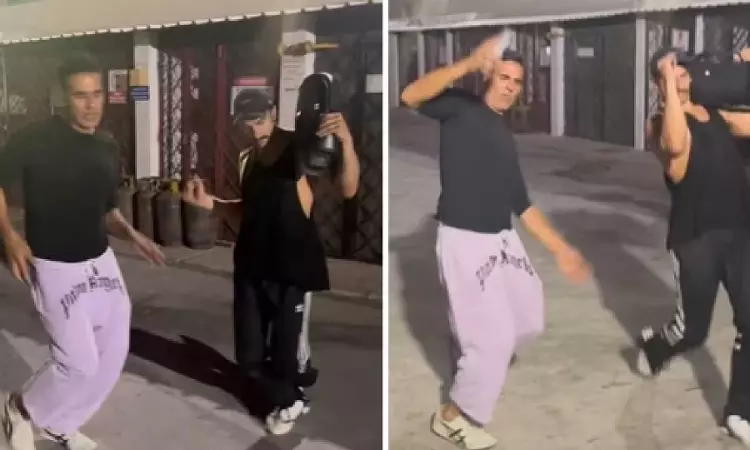 Akshay greets power house Ranveer on his 39th bday with a dance video