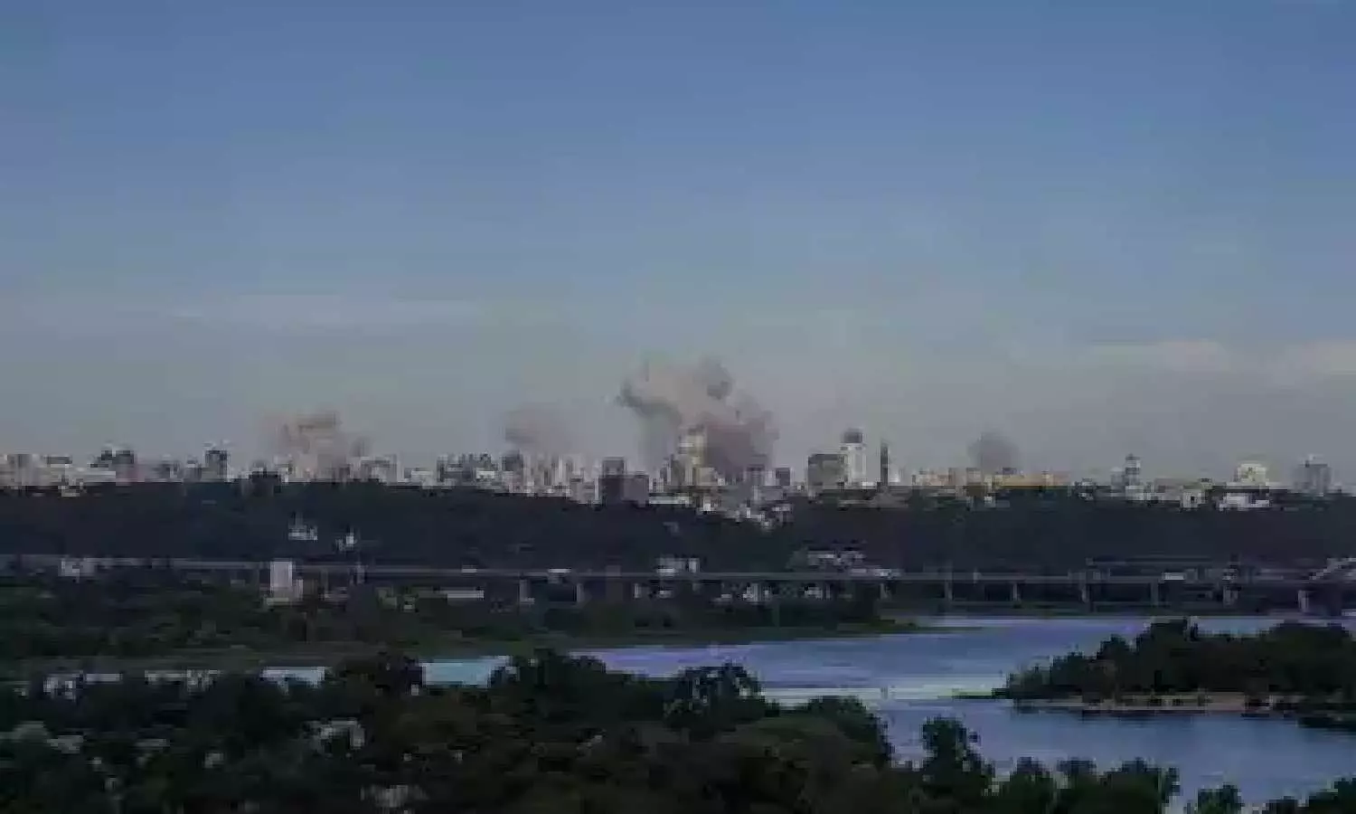 Russian missiles hit a childrens hospital in the Ukrainian capital and kill at least 10 elsewhere
