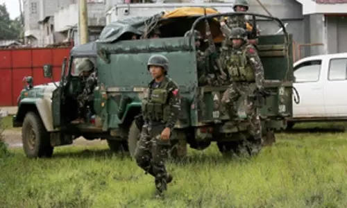 Philippine troops kill two suspected rebels in clash