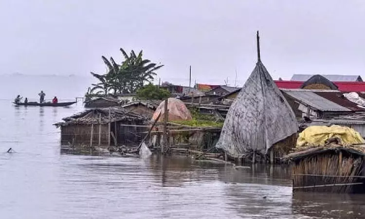 Assam flood situation improves marginally, 17 lakh affected in 26 districts