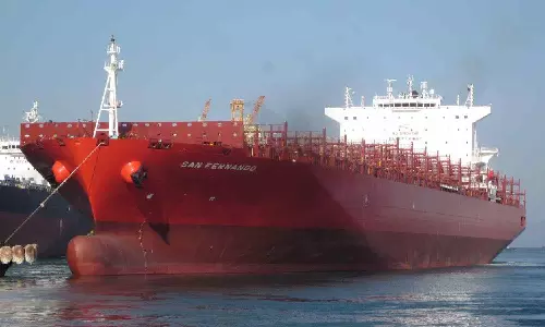 First mothership docks at Kerala’s Vizhinjam international transhipment port