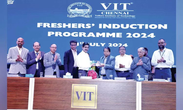 VIT Chennai inducts freshers of 2024 batch