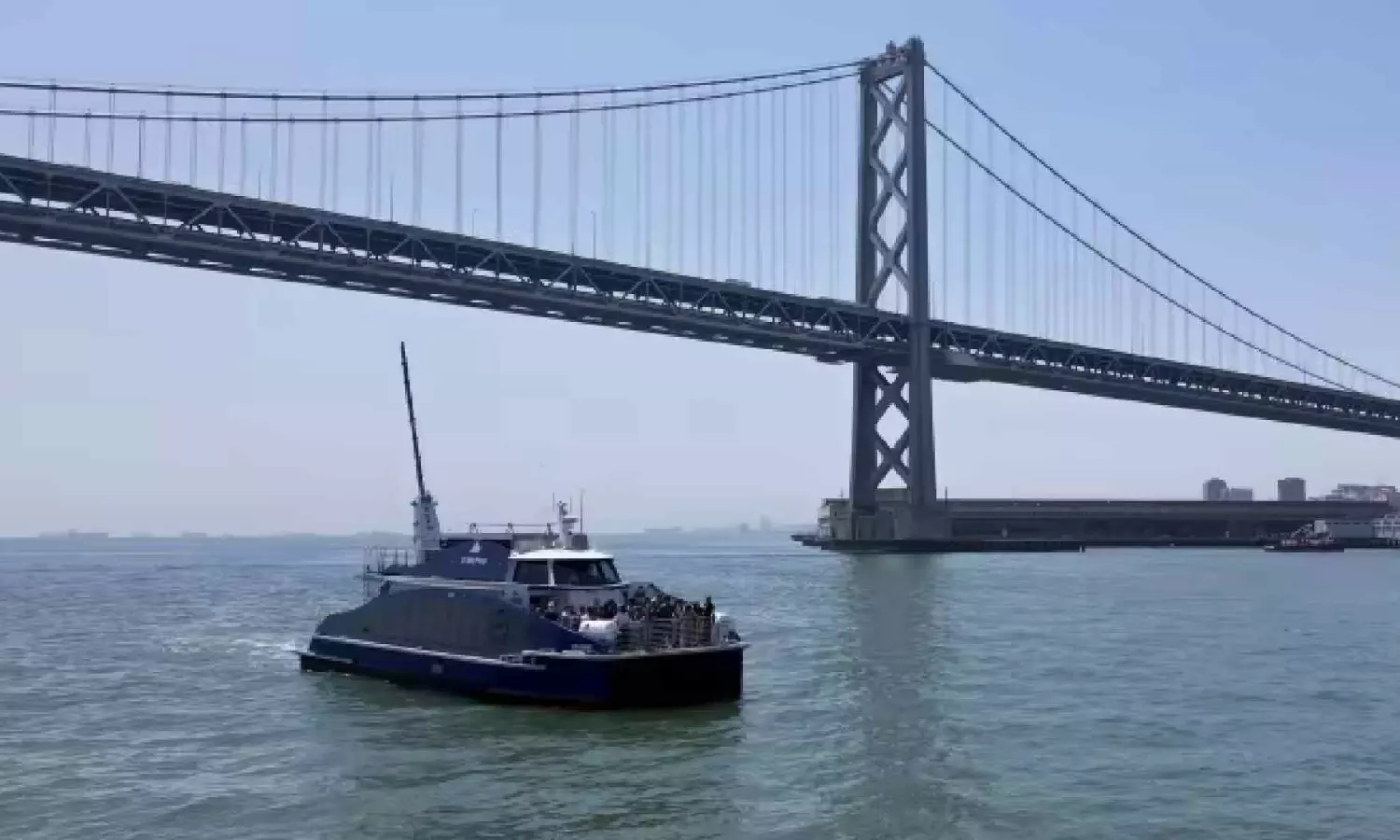 Worlds first hydrogen-powered commercial ferry to run on San Francisco Bay, and its free to ride