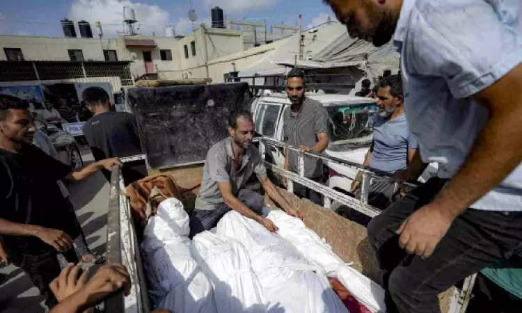An Israeli attack on southern Gaza Strip leaves 71 dead, the Health Ministry in Gaza says An Israeli attack on southern Gaza Strip leaves 71 dead, the Health Ministry in Gaza says