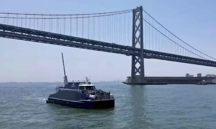 Worlds first hydrogen-powered commercial ferry to run on San Francisco Bay, and its free to ride