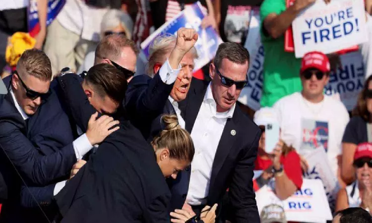 Bullet pierced upper part of my ear: Trump after escaping assassination bid